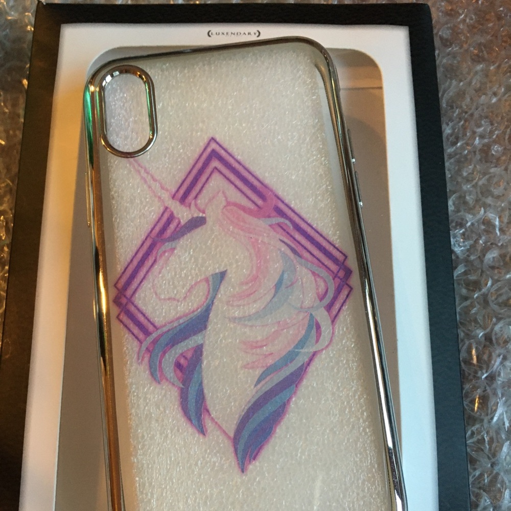 Unicorn cellphone case🦄 for iPhone X  NWT